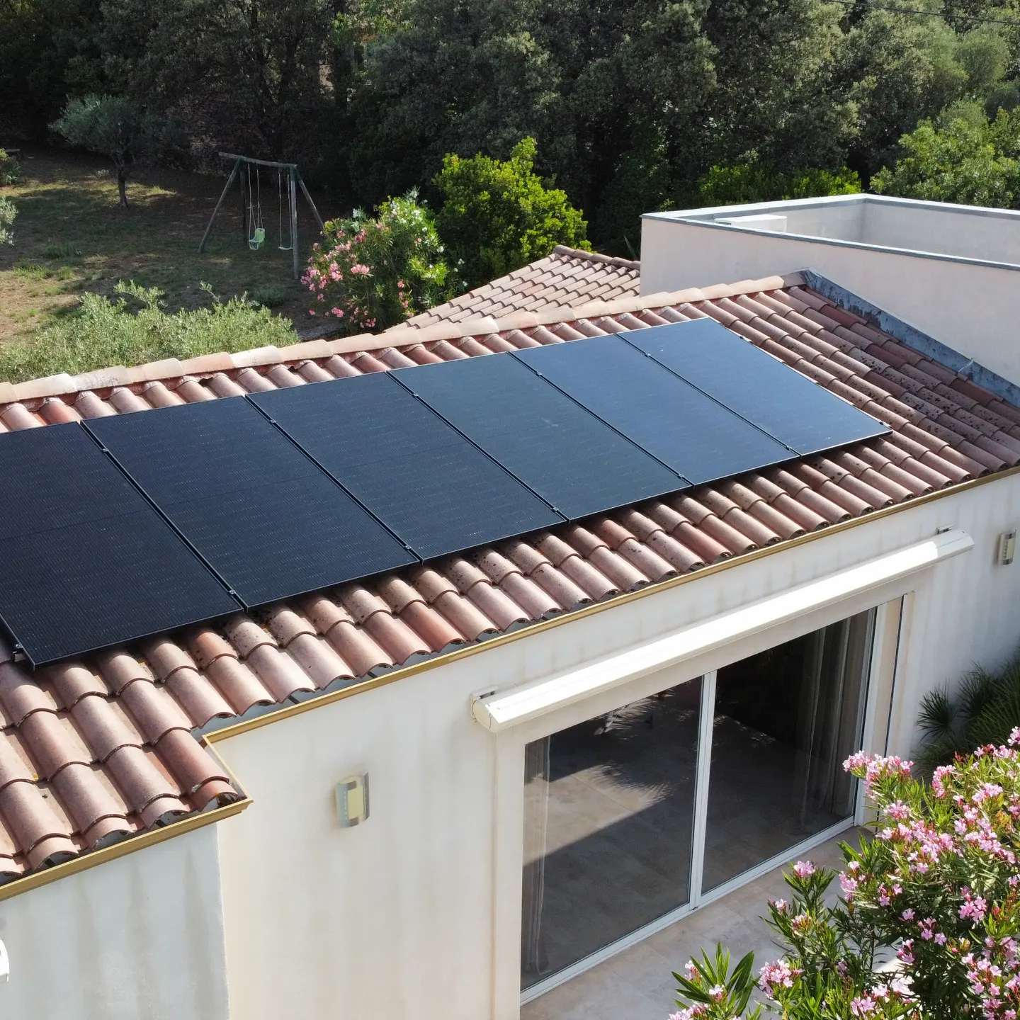 Installation de panneaux solaires à Castillon du Gard